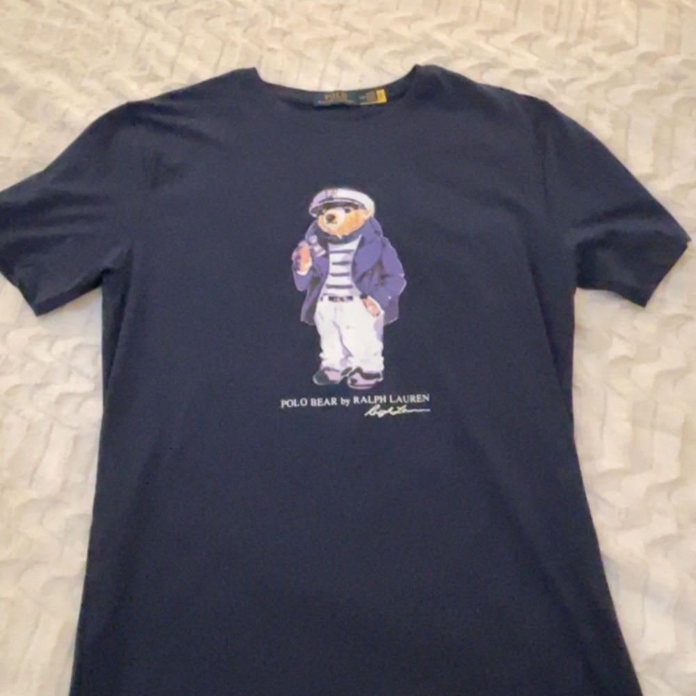 Polo bear shirt large